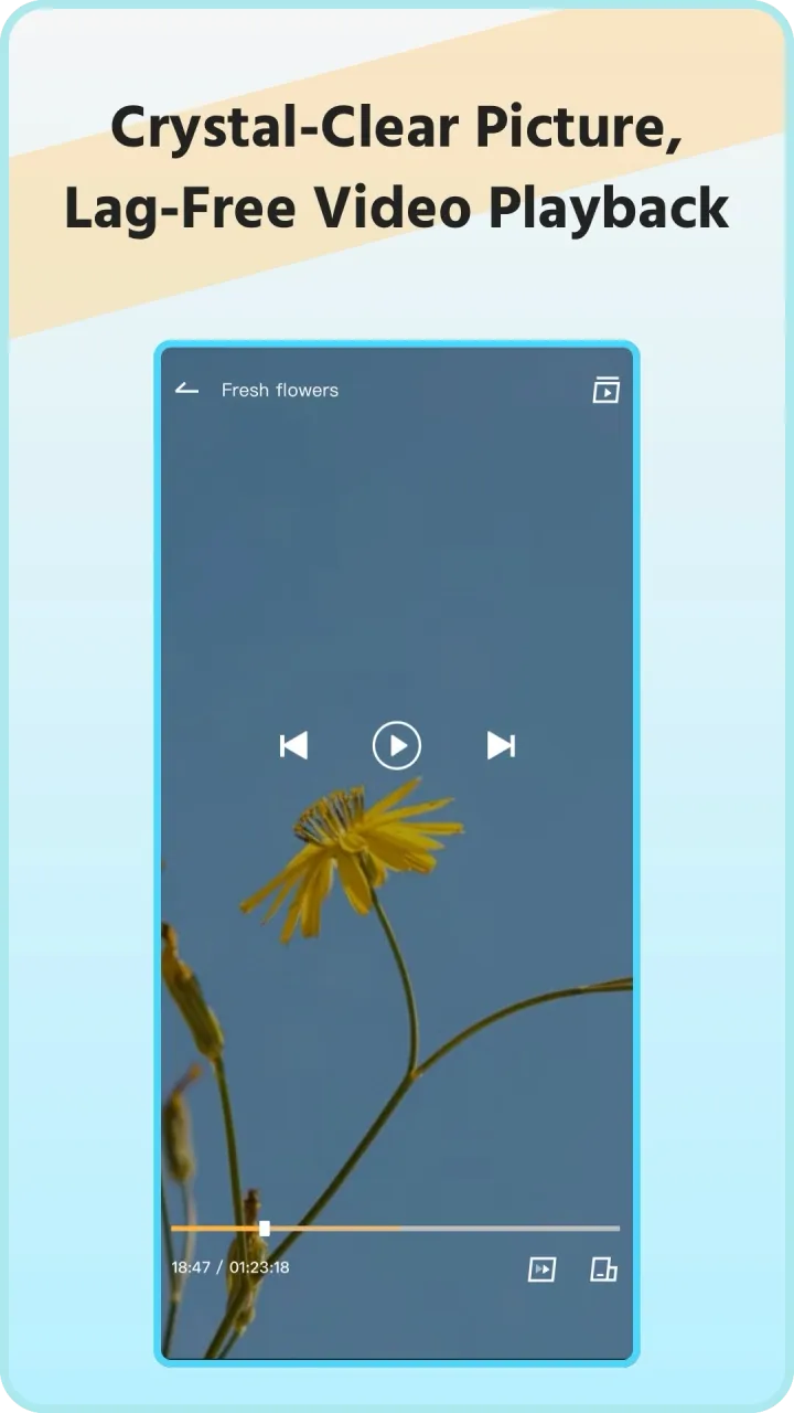 Crystal-Clear Picture, Lag-Free Video Playback